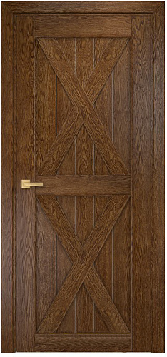 Дверь Оникс Лофт №4 каштан, глухая