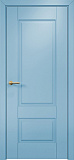 Дверь Оникс Марсель фрезерованная №2 эмаль голубая, глухая