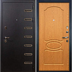 Недавно просмотренные - Входная металлическая дверь Лекс Витязь Черный шелк/панель №15 Дуб натуральный