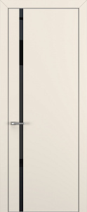 Недавно просмотренные - Дверь Z K1 полипропилен крем, ALU кромка хром, лакобель black classic, глухая