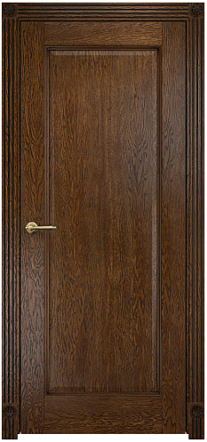 Дверь Оникс Италия 1 дуб коньячный, глухая