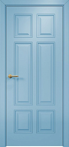 Недавно просмотренные - Дверь Оникс Гранд фрезерованная эмаль голубая по МДФ, глухая