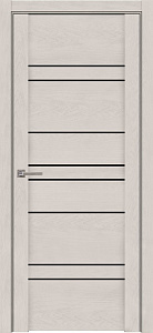 Недавно просмотренные - Дверь ДР экошпон UniLine Soft touch 30032 софт бьянка, стекло черное