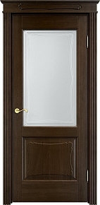 Недавно просмотренные - Дверь ПМЦ массив дуба Д6 мореный дуб, стекло 6-4