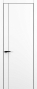 Недавно просмотренные - Дверь Z K14 полипропилен белый, молдинг черный, глухая