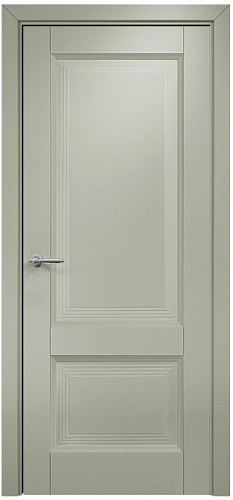 Дверь Оникс Тоскана 2 эмаль RAL 7038, глухая