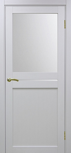 Дверь Эко 520.221 белый лед, сатинат