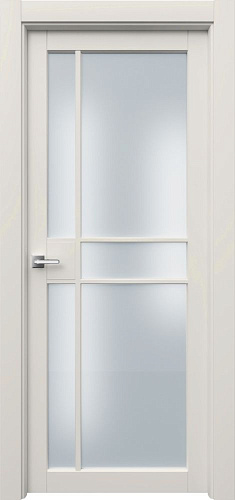 Дверь Ронд2Р5с эмаль RAL 9001, сатинат