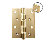 Петля универсальная Fuaro 4BB 100x75x3 золото 24K