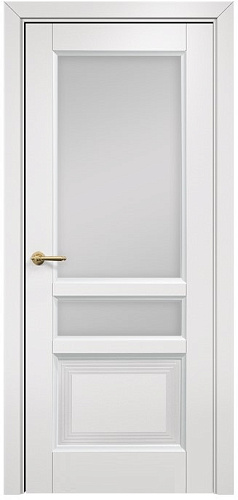 Дверь Оникс Тоскана 3 эмаль белая, сатинат белый