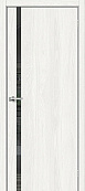 Схожие товары - Дверь Браво Браво-1.55 экошпон White Dreamline, стекло "Mirox Grey"