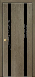 Недавно просмотренные - Дверь Оникс Верона 2 дуб кофейный, глухая, триплекс черный