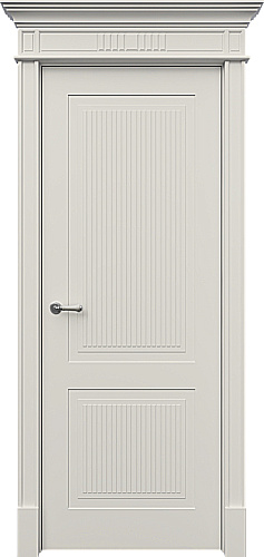 Дверь Рим-2 эмаль RAL 9001, глухая