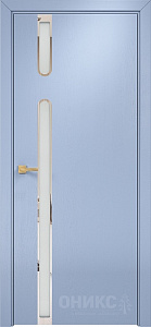 Недавно просмотренные - Дверь Оникс Рондо эмаль голубая, сатинат