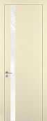 Схожие товары - Дверь Z K2 полипропилен крем, ALU кромка хром, лакобель white pure, глухая