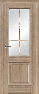 Недавно просмотренные - Дверь ProfilDoors 90XN дуб салинас светлый, стекло гравировка 1