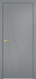 Дверь Оникс Концепт №7 эмаль серая RAL 7040, глухая