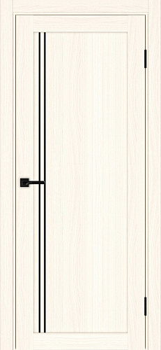 Дверь Эко 566.111 АПП ясень светлый молдинг SB, глухая