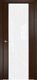 Дверь Оникс Престиж венге, триплекс белый