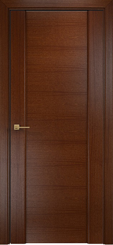 Дверь Оникс Престиж красное дерево, глухая