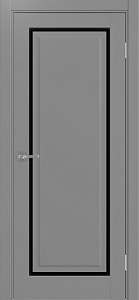 Недавно просмотренные - Дверь Эко 601С.21 ОФ4 серый, lacobel черный
