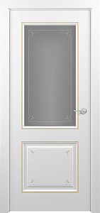 Недавно просмотренные - Дверь Z Venecia Т3 decor эмаль White patina Gold, сатинат