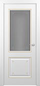 Схожие товары - Дверь ZADOOR Venecia Т3 decor эмаль White patina Gold, сатинат