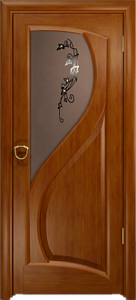 Недавно просмотренные - Дверь Арт Деко Скорциа темный анегри, тонированное ПО с рисунком и стразами