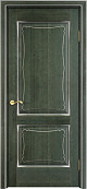 Схожие товары - Дверь Итальянская Легенда массив ольхи ОЛ6.2 зеленый с патиной серебро, глухая