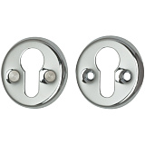 Накладка на цилиндр финская хром блестящий