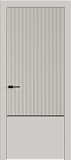 Дверь Линнея-10М эмаль латте, глухая