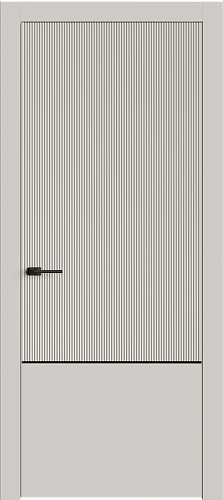 Дверь Лайн10М эмаль латте, глухая