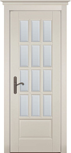 Недавно просмотренные - Дверь ОКА массив ольхи Лондон №1 эмаль слоновая кость, стекло матовое осветленное с фацетом