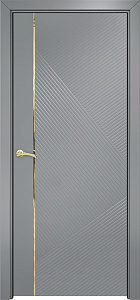 Недавно просмотренные - Дверь Оникс Нова эмаль RAL 7040 молдинг золото, глухая