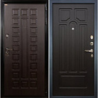 Недавно просмотренные - Входная металлическая дверь Лекс Гладиатор 3К Черная шагрень/панель №32 Венге
