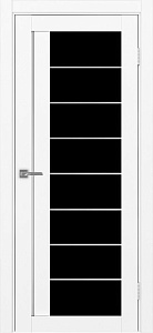 Недавно просмотренные - Дверь Эко 524.22 АСС белый снежный молдинг SC, lacobel черный
