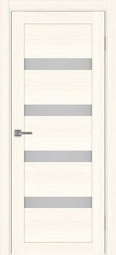Дверь Эко 505.12 ясень светлый, сатинат