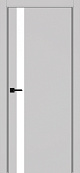 Схожие товары - Дверь Эко 211 пепельный, кромка AL черная SB с 2-х сторон, lacobel белый