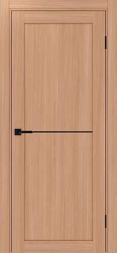 Дверь Эко 502.11 АПП ясень темный молдинг SB, глухая