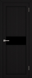 Недавно просмотренные - Дверь ДР экошпон UniLine 30001 шоко велюр, стекло черное
