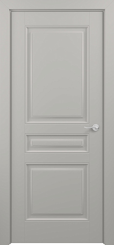Дверь Z Ampir Т2 эмаль серая, глухая