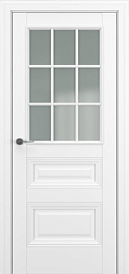 Недавно просмотренные - Дверь Z Ампир АК В3 экошпон белый, сатинат, английская решетка