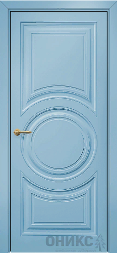 Дверь Оникс Софья эмаль голубая, глухая