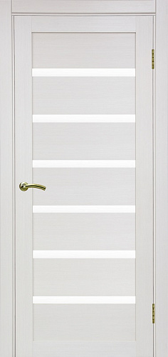 Дверь Эко 507.12 ясень перламутровый, сатинат