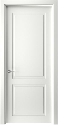 Дверь ДР Finezza Каролина эмаль белая, глухая