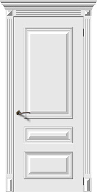 Недавно просмотренные - Дверь Багет-3 эмаль белая, глухая