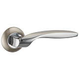 Межкомнатная ручка Punto BOSTON TL SN/CP-3 матовый никель/хром