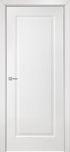 Дверь Оникс Турин фрезерованная №3 эмаль белая, глухая
