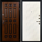 Недавно просмотренные - Входная металлическая дверь Лекс Гладиатор, винорит Golden патина чёрная/панель №71 Квадро белая шагрень