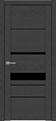 Схожие товары - Дверь ДР экошпон UniLine Soft touch 30023 софт антрацит, стекло черное
